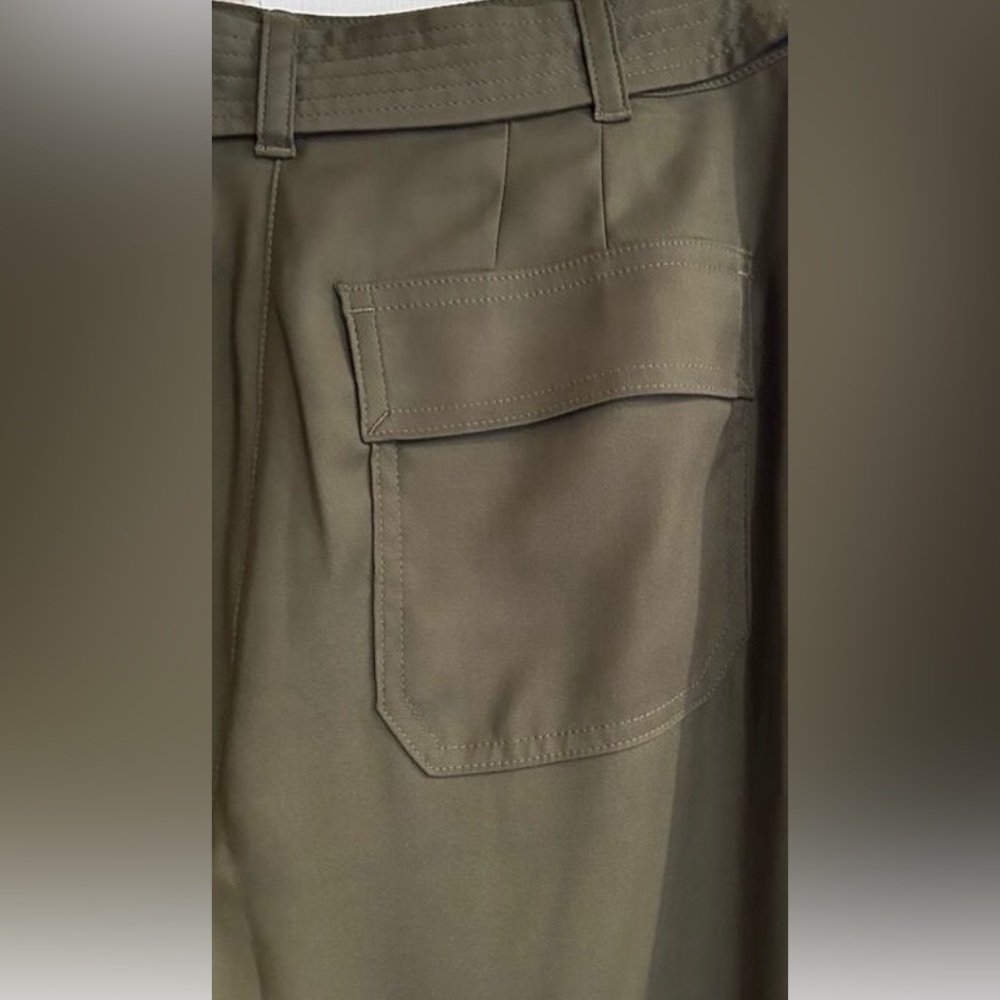 WHBM High-Waist Utility Wide-Leg Pants - Picture 6 of 6